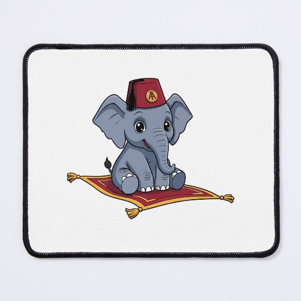Item preview, Cute Baby Elephant Flying Magic Carpet designed and sold by k3rstman1.
