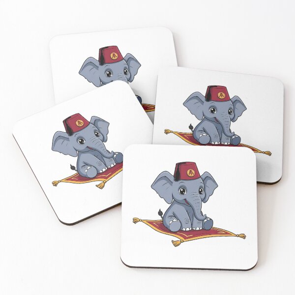 Item preview, Cute Baby Elephant Flying Magic Carpet designed and sold by k3rstman1.