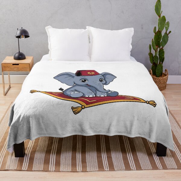 Item preview, Cute Baby Elephant Flying Magic Carpet designed and sold by k3rstman1.