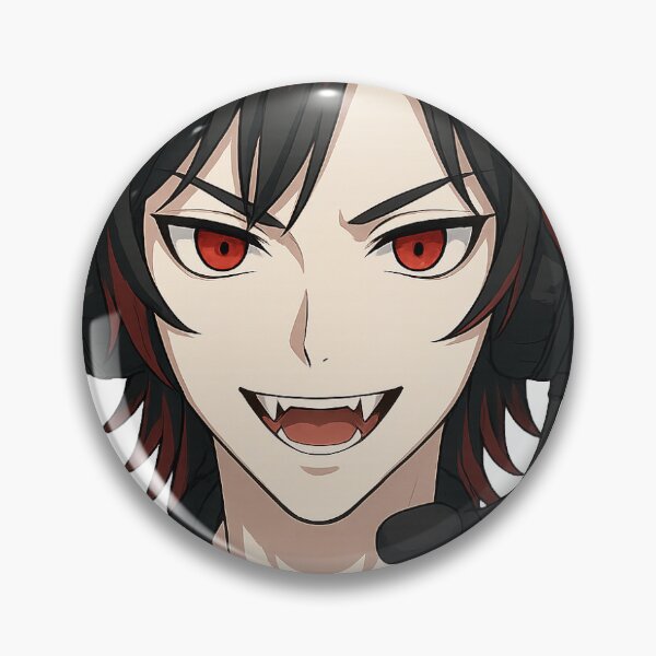 Item preview, Vampire with headset, anime style designed and sold by PantherKivv.