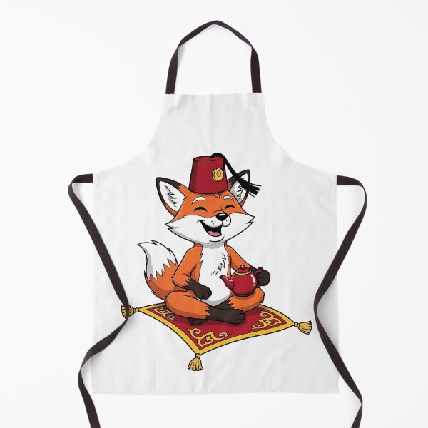 Item preview, Cute Fox Fez Magic Carpet Teapot designed and sold by k3rstman1.