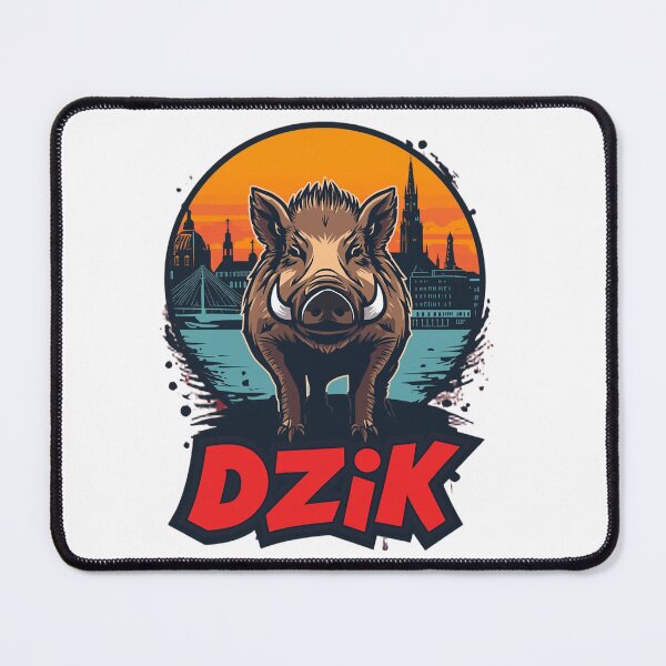 Item preview, Gdańsk Wild Boar Sunset Design – DZIK Urban Animal Art designed and sold by AndreiTS90.