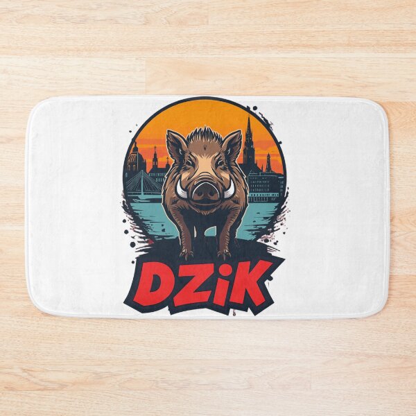 Item preview, Gdańsk Wild Boar Sunset Design – DZIK Urban Animal Art designed and sold by AndreiTS90.