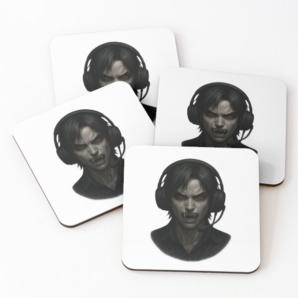 Item preview, Real vampire with headset designed and sold by PantherKivv.