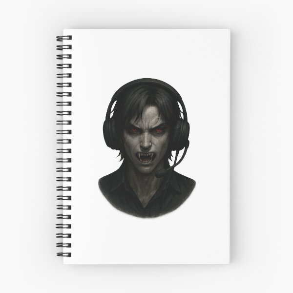 Item preview, Real vampire with headset designed and sold by PantherKivv.