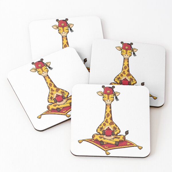 Item preview, Cute Giraffe Oriental Magic Carpet Tea designed and sold by k3rstman1.