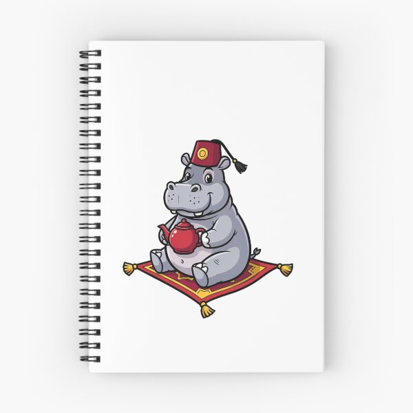 Item preview, Cute Hippo Fez Magic Carpet Teapot designed and sold by k3rstman1.