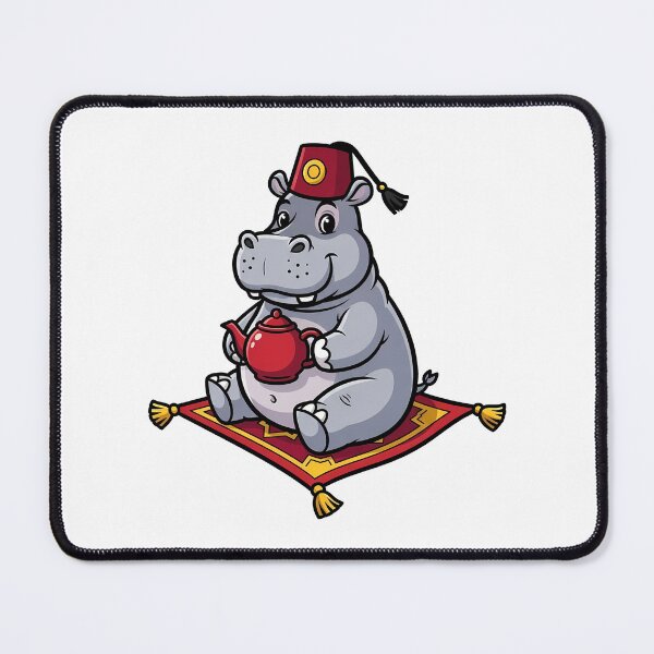 Item preview, Cute Hippo Fez Magic Carpet Teapot designed and sold by k3rstman1.