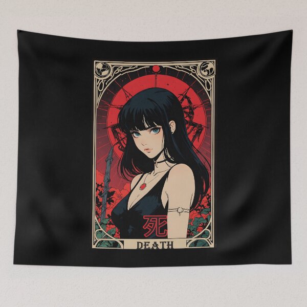 Item preview, Death Gothic Anime Witch Tarot Aesthetic designed and sold by OccateVadin.
