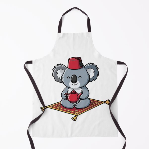 Item preview, Cute Koala Fez Hat Magic Carpet Tea designed and sold by k3rstman1.