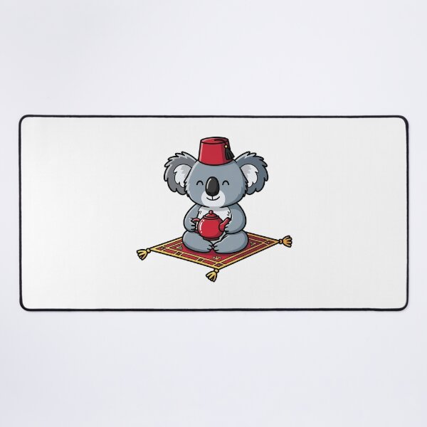 Item preview, Cute Koala Fez Hat Magic Carpet Tea designed and sold by k3rstman1.