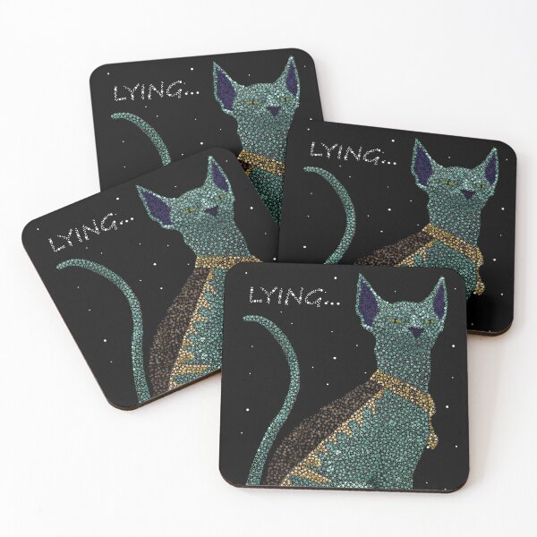 Item preview, Lying Cat Stippling designed and sold by Sophronitis Designs.