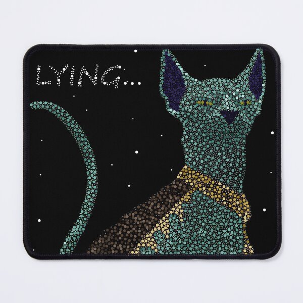 Item preview, Lying Cat Stippling designed and sold by Sophronitis Designs.