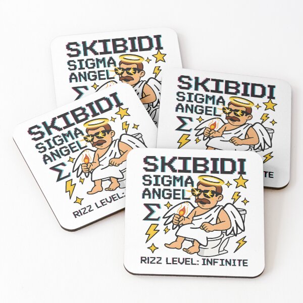 Item preview, Skibidi Sigma Angel Holy Rizz Art designed and sold by AnnDesignStudio.
