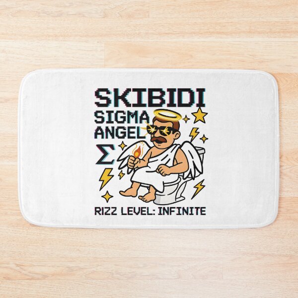 Item preview, Skibidi Sigma Angel Holy Rizz Art designed and sold by AnnDesignStudio.