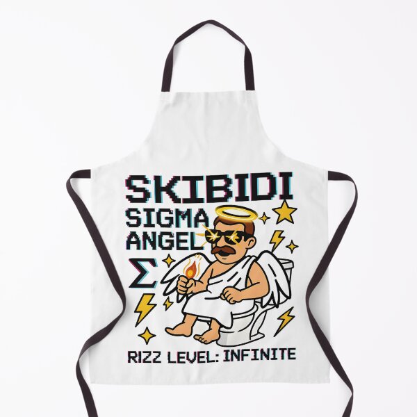 Item preview, Skibidi Sigma Angel Holy Rizz Art designed and sold by AnnDesignStudio.