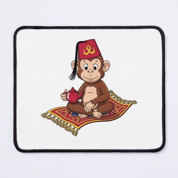 Item preview, Whimsical Arabian Monkey Magic Carpet Teapot designed and sold by k3rstman1.