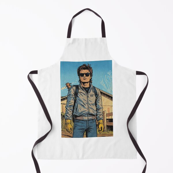 Item preview, Steve Harrington – Post-Apocalyptic Comic Style Stranger Things Art designed and sold by DavidSalazo.