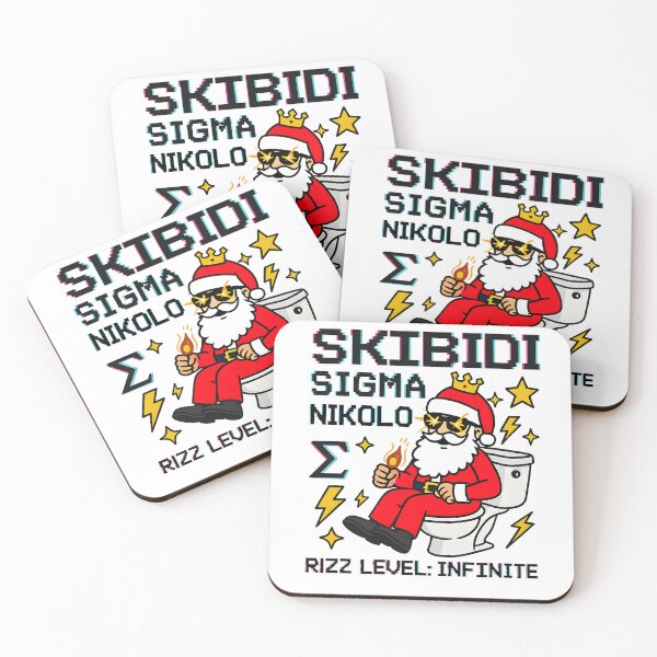 Item preview, Skibidi Sigma Nikolo Meme Christmas Art designed and sold by AnnDesignStudio.
