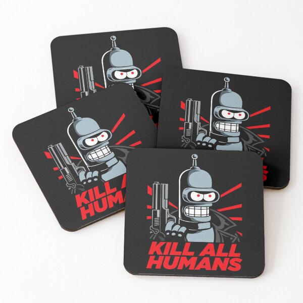 Item preview, Bendernator Parody – KILL ALL HUMANS – Original designed and sold by PdliazM.