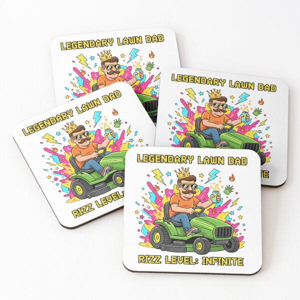 Item preview, Legendary Lawn Dad Infinite Rizz Art designed and sold by AnnDesignStudio.