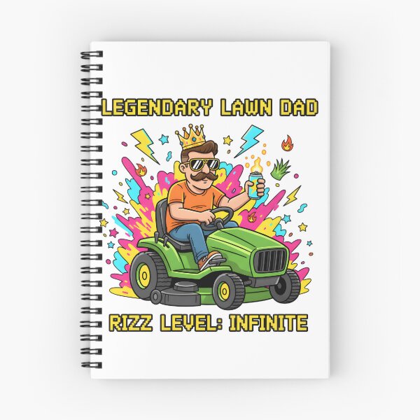 Item preview, Legendary Lawn Dad Infinite Rizz Art designed and sold by AnnDesignStudio.