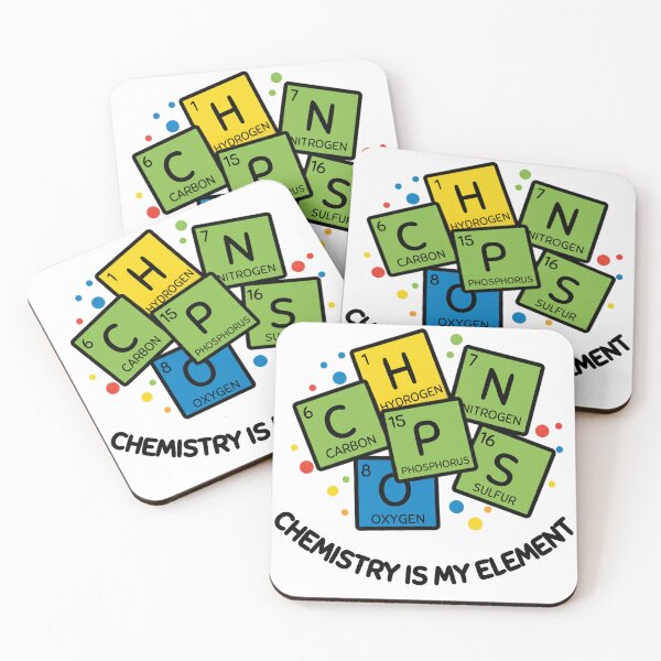 Item preview, CHONPS Elements - Chemistry Is My Element Design designed and sold by mateuszwrz.