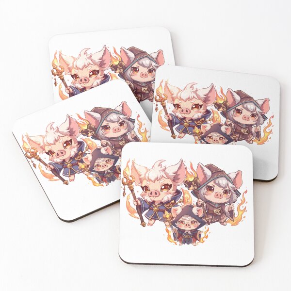 Item preview, The Amberbor Trio – Noble Boar Family of Valor designed and sold by Monzora.