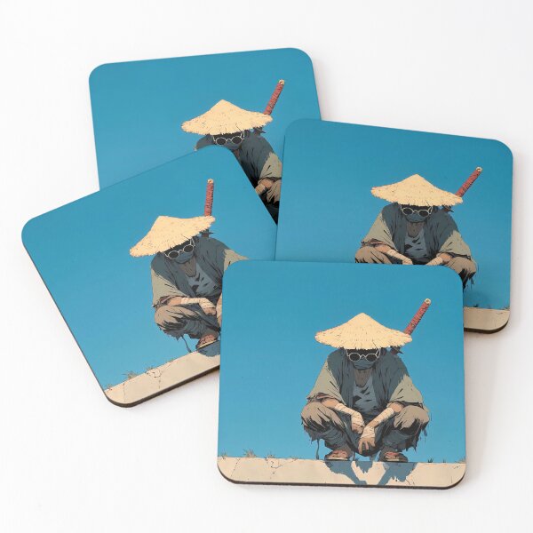 Item preview, Lone modern world samurai designed and sold by PosterFuel.