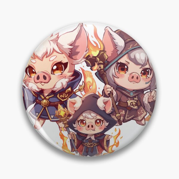 Item preview, The Amberbor Trio – Noble Boar Family of Valor designed and sold by Monzora.