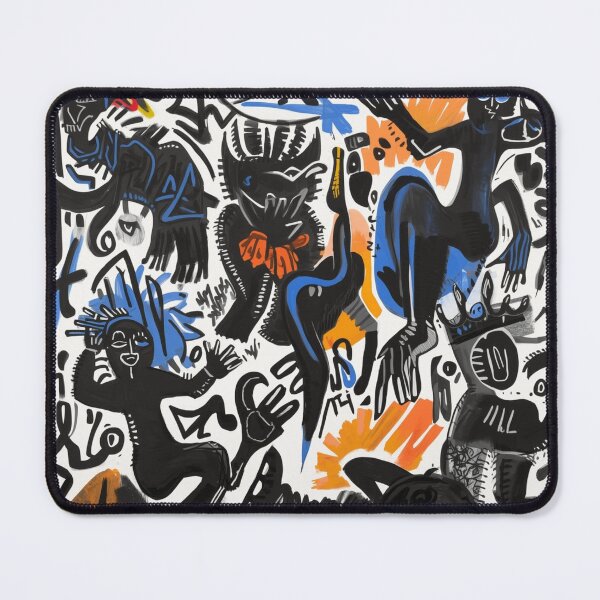 Item preview, Tribal Energies – Vibrant Abstract Figurative Expression designed and sold by Raja265.