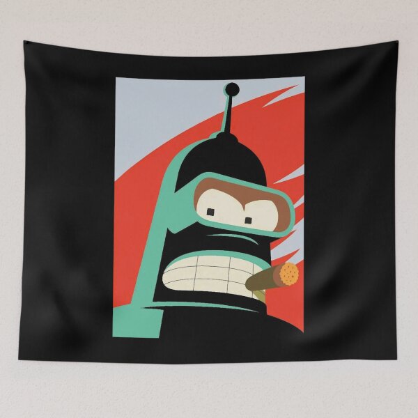 Item preview, Futurama Bender Art Oversized  designed and sold by PdliazM.