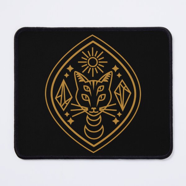 Item preview, Four-Eyed Witchy Cat Sun Symbol designed and sold by LlolteChifan.