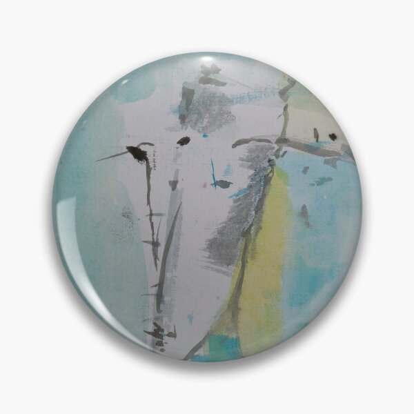 Item preview, Child-Hearted Being in Turquoise designed and sold by Krokuschka‘s Art - Print & Textil .