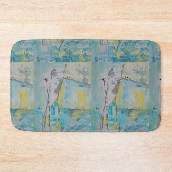 Item preview, Child-Hearted Being in Turquoise designed and sold by Krokuschka‘s Art - Print & Textil .