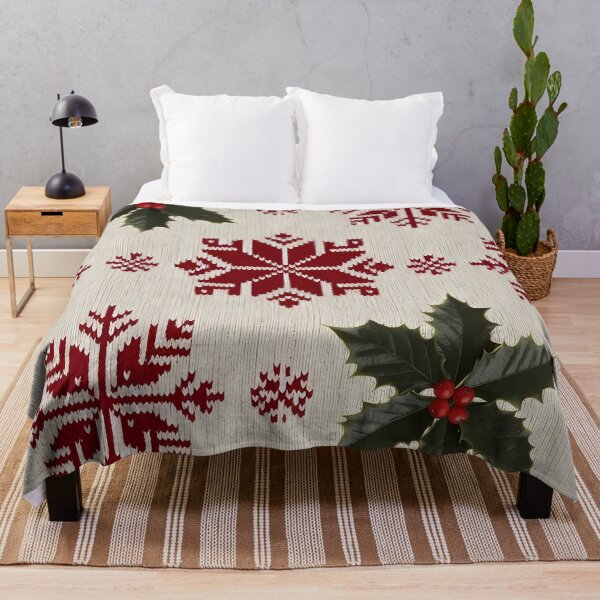 Item preview, Christmas theme, Knitted Fabric-look Texture, White Background (image size 8320x12480) designed and sold by Digital-Davinci.