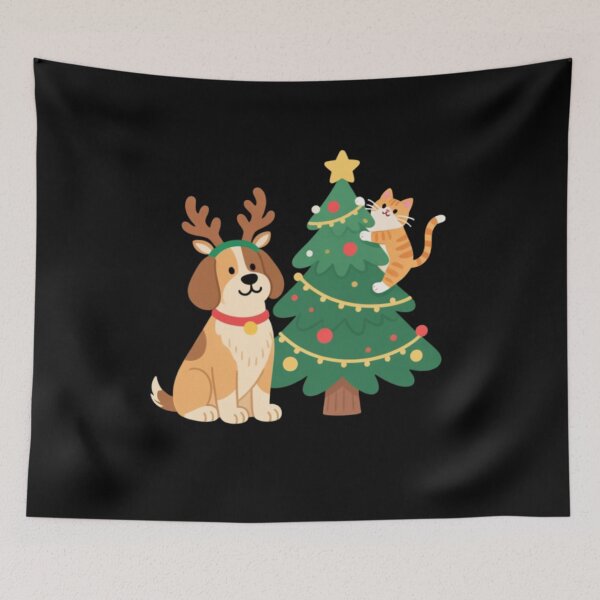 Item preview, I Guard the Tree. Nothing Gets Past Me. Except the Cat designed and sold by Aetheriswork.