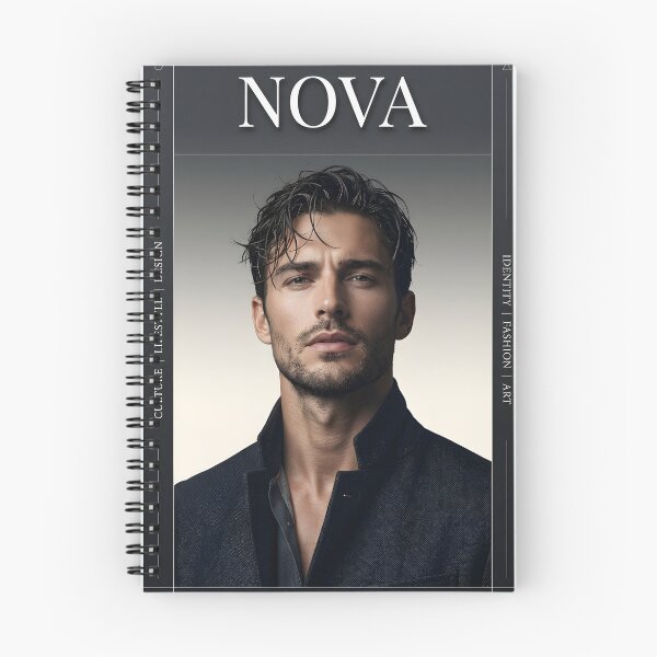 Item preview, Nova Editorial Fashion Portrait Poster designed and sold by AbstractAuraArt.