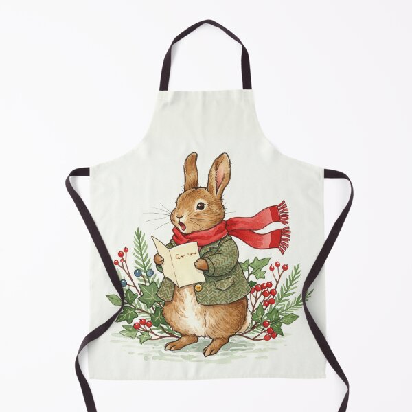 Item preview, Christmas Caroling Bunny designed and sold by Pasteltone.