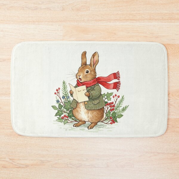 Item preview, Christmas Caroling Bunny designed and sold by Pasteltone.