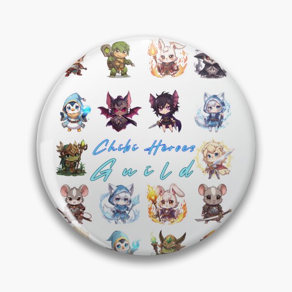 Item preview, Chibi Heroes Guild – Cute Fantasy Character Collection designed and sold by Monzora.
