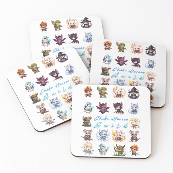 Item preview, Chibi Heroes Guild – Cute Fantasy Character Collection designed and sold by Monzora.