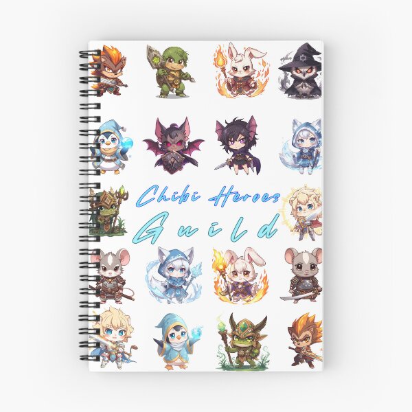 Item preview, Chibi Heroes Guild – Cute Fantasy Character Collection designed and sold by Monzora.