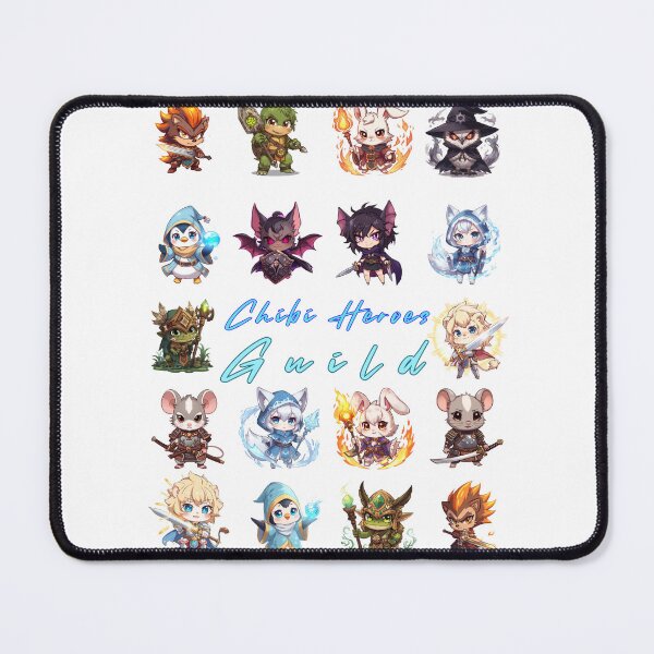 Item preview, Chibi Heroes Guild – Cute Fantasy Character Collection designed and sold by Monzora.