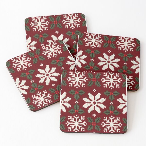 Item preview, Christmas theme, Knitted Fabric-look Texture, Red Background (image size 8320x12480) designed and sold by Digital-Davinci.