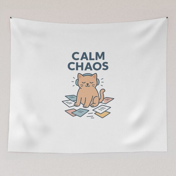 Item preview, CALM CHAOS designed and sold by Motivive.
