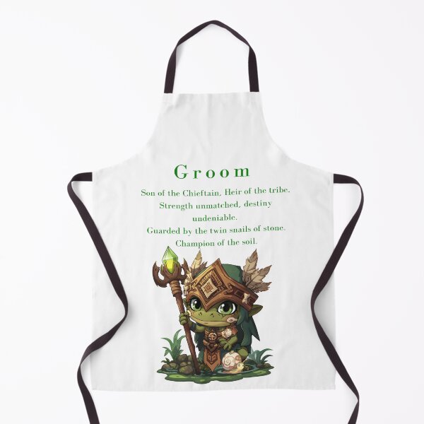 Item preview, Groom – Stone-Snail Guardian of the Tribe designed and sold by Monzora.