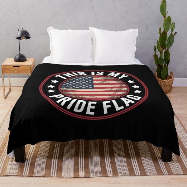 Item preview, This Is My Pride Flag USA American 4th of July Patriotic8 designed and sold by BeetleMalon.