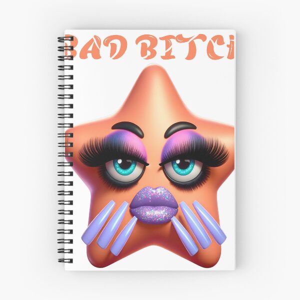 Item preview, Bad Bitch Glam Star Emoji | Fierce Diva Makeup, Glitter Lips & Long Nails | Empowered Aesthetic designed and sold by Vicksin ⭐⭐⭐⭐⭐.