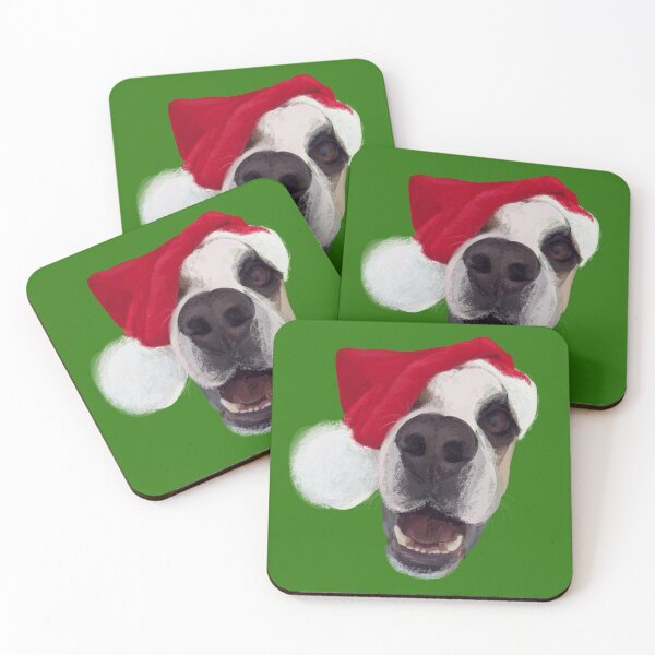 Item preview, Christmas dog designed and sold by mzbrozek.